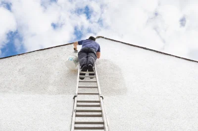 Peinture extérieure à Baho — façades et ravalement